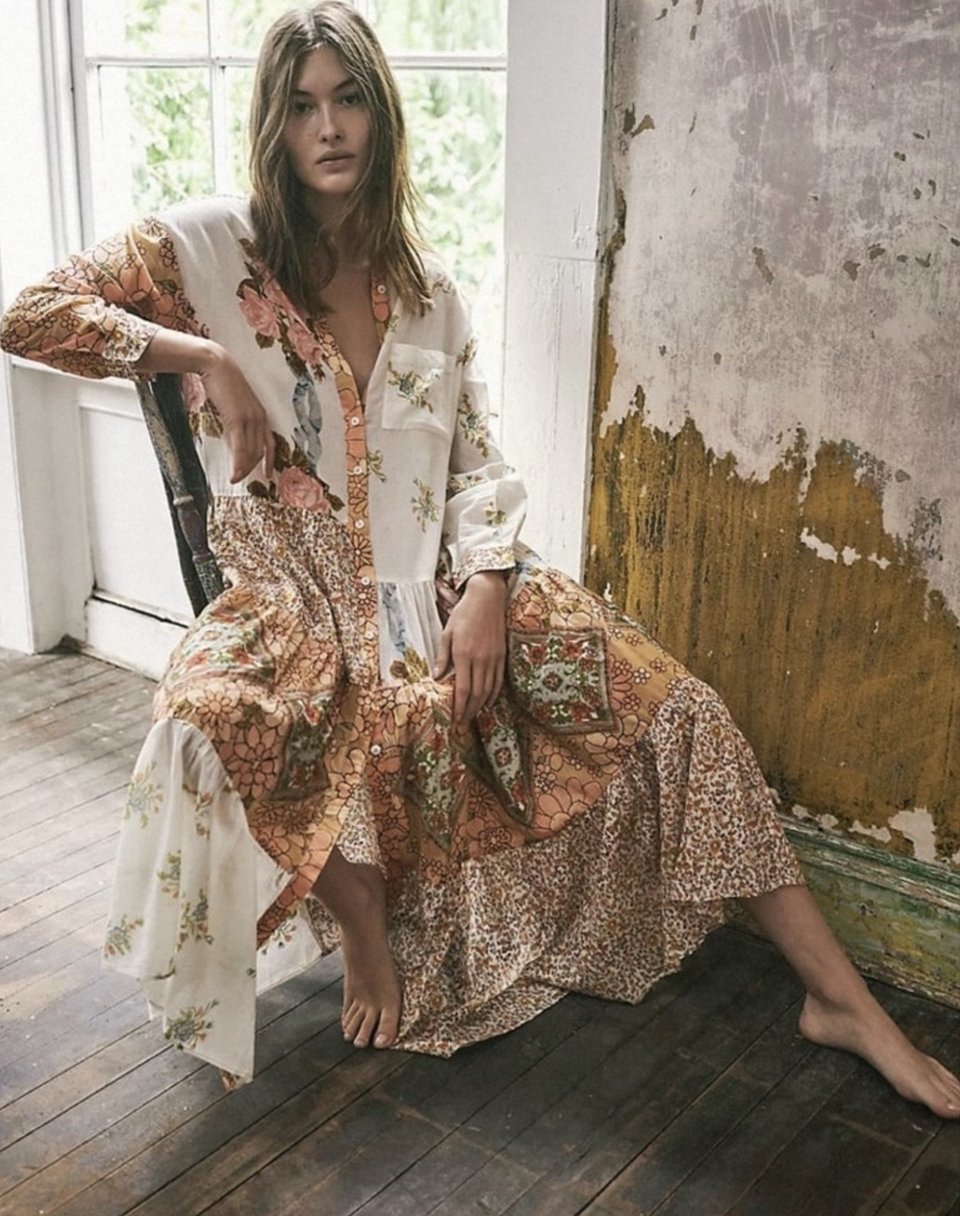 free people paisley maxi dress Paisley Petals Maxi Dress by Free People in Green, Size: S